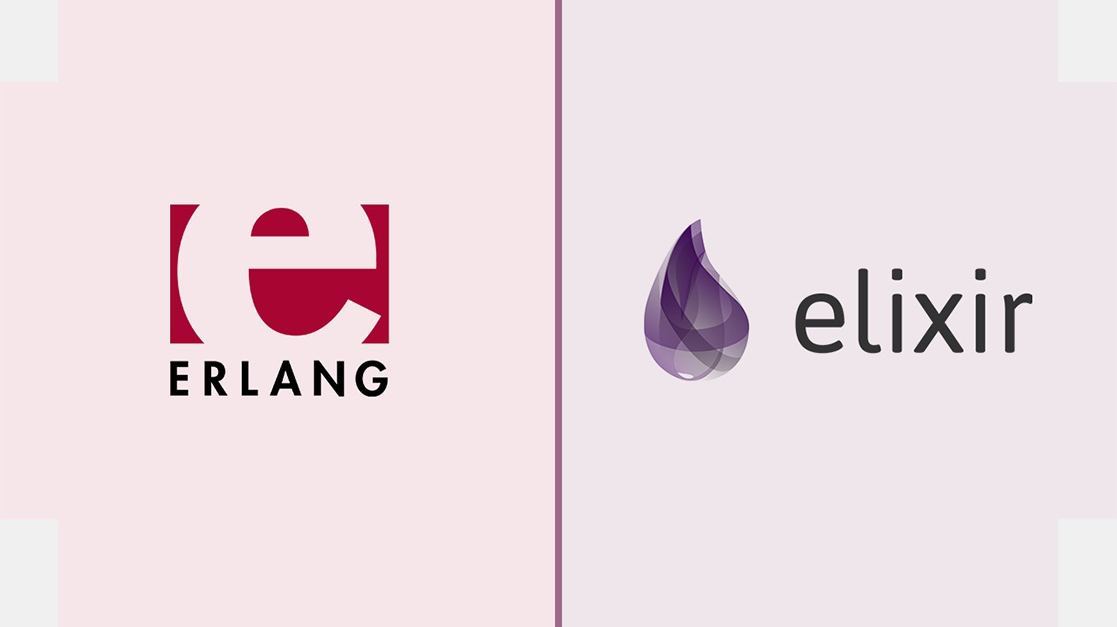 Elixir and Erlang logo